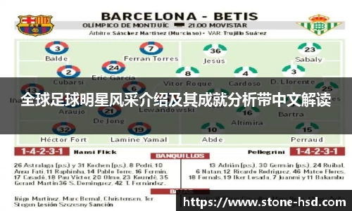 全球足球明星风采介绍及其成就分析带中文解读